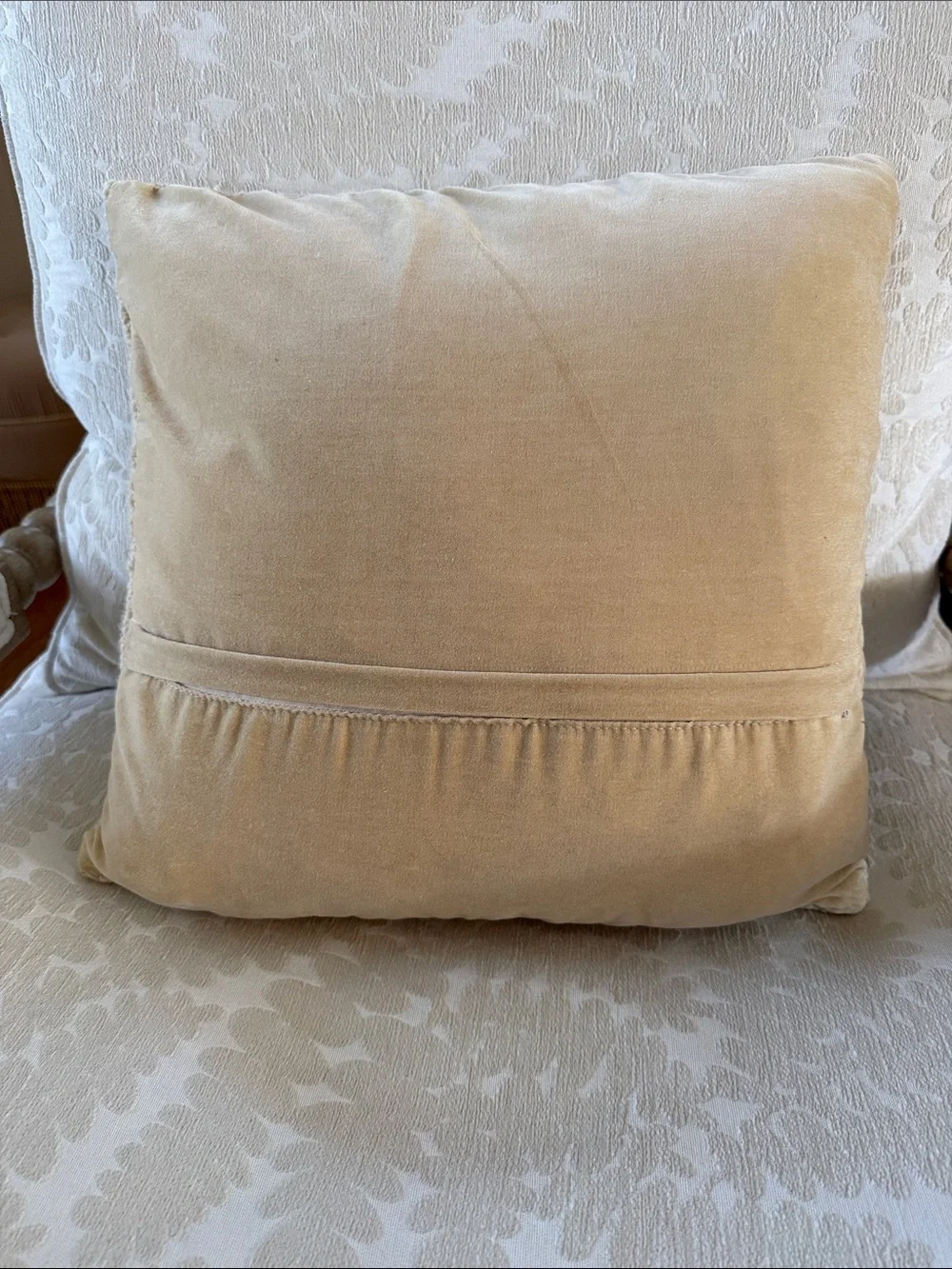 Ballard Designs, Napoleonic Bee Hand-Hooked Wool Pilliw